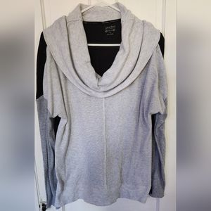 Calvin Klien Black and grey Cowl Neck Womens Sweater